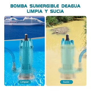 Foto 3 | Foto 3 | Bomba Sumergible Metálica Para Agua Limpia/ Sucia Eo Safe Imports Esi-16431 Azul