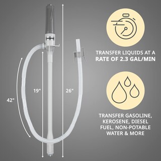 Foto 3 | Foto 3 | Bomba De Transferencia De Combustible Deway Automática De 2,6 L/min Con Manguera Extralarga - Venta Internacional.