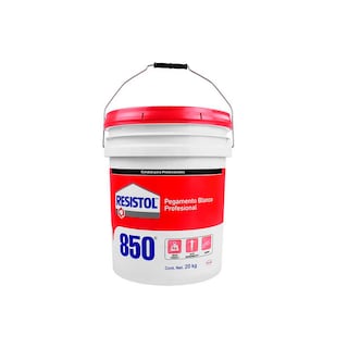 Foto 5 | Foto 5 | Pegamento Blanco Resistol 20 Kg (44.09 Lb) Multiusos (850 Profesional)