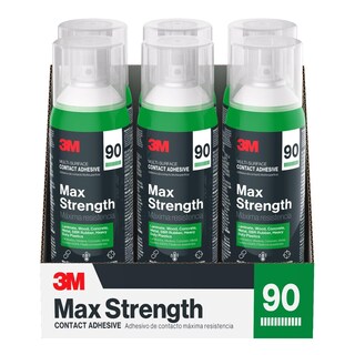Foto 7 | Foto 7 | Adhesivo De Contacto 3m Max Strength 90 Para Múltiples Superficies, 375 Ml - Venta Internacional.