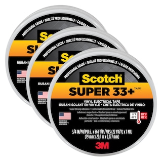 Foto 1 | Foto 1 | Cinta Aislante 3m Scotch Super 33+ De Vinilo, 19 Mm X 20 M - Venta Internacional.