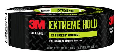 Foto 1 | Foto 1 | Cinta Adhesiva 3m Extreme Hold, 48 Mm X 32 M, Negra, Impermeable - Venta Internacional.