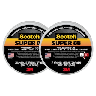 Foto 1 | Foto 1 | Cinta Aislante 3m Scotch Super 88 De Vinilo -18 A 105 °c, Paquete De 2 - Venta Internacional.