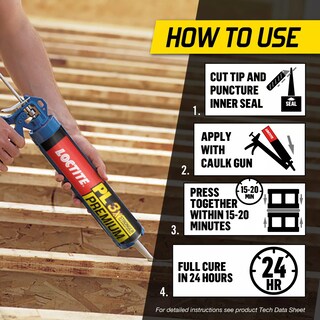 Foto 2 | Foto 2 | Adhesivo De Construcción Loctite Pl Premium 295 Ml  Paquete De 12 - Venta Internacional.