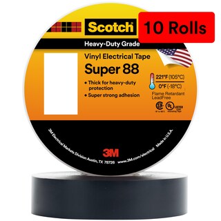 Foto 1 | Foto 1 | Cinta Aislante 3m Scotch Vinyl Super 88 19 Mm X 13 M Negra X10 - Venta Internacional.