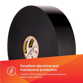 Foto 2 | Foto 2 | Cinta Aislante 3m Scotch Vinyl Super 88 19 Mm X 13 M Negra X10 - Venta Internacional.