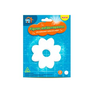 Foto 1 | Foto 1 | Kit Antiderrape en Forma de Flores Fandeli 72276 12 Piezas