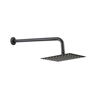 Foto 3 | Foto 3 | Kit Regadera Cuadrada con Cuello + Mezcladora Monomando para Regadera Meer-CNX MZR-008M + RCT104 Negros