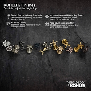 Foto 2 | Foto 2 | Moldura De Válvula De Transferencia Kohler T27042-3-bl Occasion™, Negro Mate - Venta Internacional.