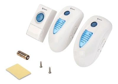 Foto 2 | Foto 2 | Timbre Inalámbrico Digital Steren con 2 Campanas 38 Tonos