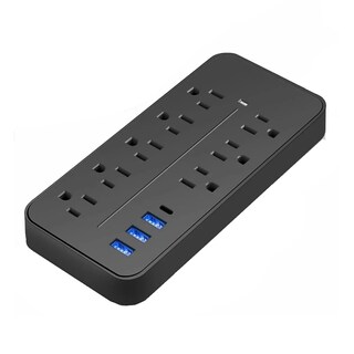 Foto 1 | Foto 1 | Multicontactos con 8 Salidas 3 Usb 1 Tipo C Eo Safe Imports Esi-4496 color Negro