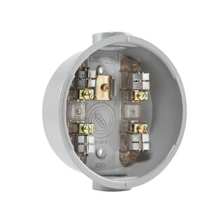 Foto 2 | Foto 2 | Base Medidor De Luz Iusa 4 Terminales De Fierro