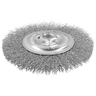 Foto 1 | Foto 1 | Carda Circular Ondulada Alambre Delgado Acero Inoxidable 6'' X 0.30 Mm Con Rosca M14 Surtek