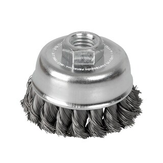 Foto 1 | Foto 1 | Carda Copa Trenzada Alambre Grueso 5'' X 0.51 Mm Con Rosca 5/8'' Surtek