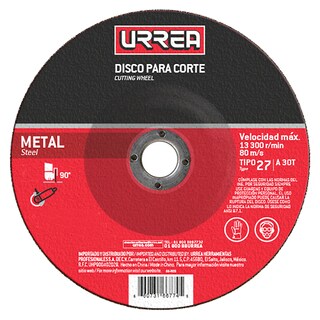 Foto 1 | Foto 1 | Disco Abrasivo Tipo 27 Para Metal 7'' X 1/8'' Urrea