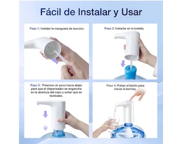 Foto 5 | Foto 5 | Dispensador Xtellar De Agua Portátil Eléctrico 1hora Para Agua