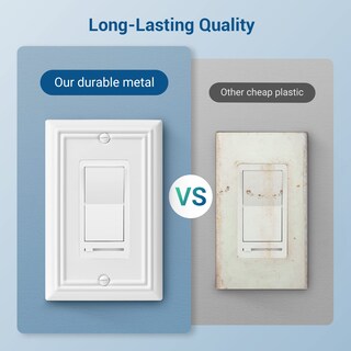 Foto 2 | Foto 2 | Platos De Pared Dewenwils Decorator De Metal Blanco, Paquete De 4 - Venta Internacional.