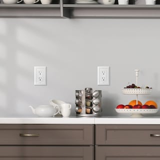 Foto 4 | Foto 4 | Platos De Pared Dewenwils Decorator De Metal Blanco, Paquete De 4 - Venta Internacional.