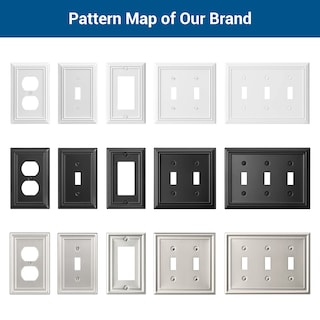Foto 7 | Foto 7 | Platos De Pared Dewenwils Decorator De Metal Blanco, Paquete De 4 - Venta Internacional.