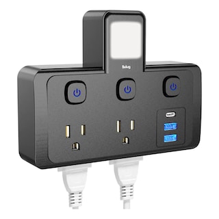 Foto 1 | Foto 1 | Multicontactos Usb Belug Interruptor Independiente Y Luz Nocturna Negro