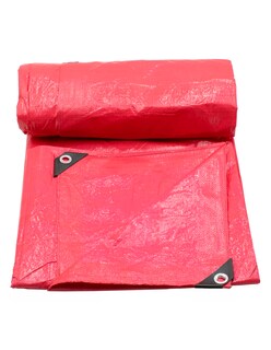 Foto 3 | Foto 3 | Lona Alfa de Polietileno Termosellada Reforzada Roja 90 gr 4x6 m