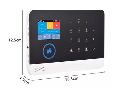 Foto 5 | Foto 5 | Alarma de Seguridad Inalámbrico 433mhz Wifi + Gsm Negro