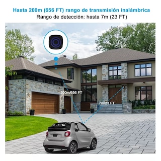 Foto 2 | Foto 2 | Sensor de Movimiento con Timbre Inalámbrico Eo Safe Imports Negro