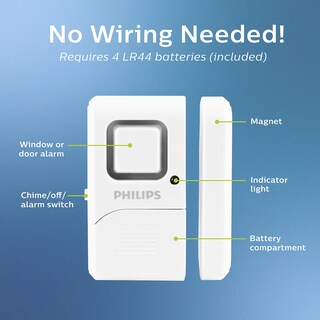 Foto 3 | Foto 3 | Alarma Para Ventanas Y Puertas Philips Personal Security, Paquete De 10 - Venta Internacional.