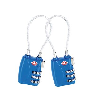 Foto 1 | Foto 1 | Candado para Maletas Aprobado por la Tsa 2 pz Timotech color Azul