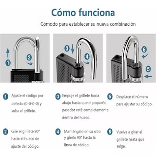 Foto 3 | Foto 3 | Candados de Seguridad Malubero 2 Piezas
