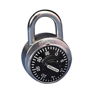 Foto 1 | Foto 1 | Candado Combinacion Master Lock 48mm Gancho Corto Disco Negro (ml025)