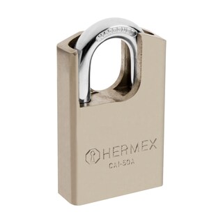 Foto 1 | Foto 1 | Candado de Acero Hermex 50mm Llave Anti-ganzúa