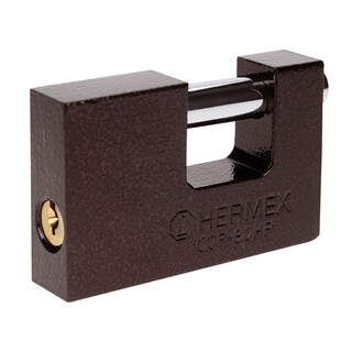 Foto 1 | Foto 1 | Candado Antipalanca 80 m Hermex Basic