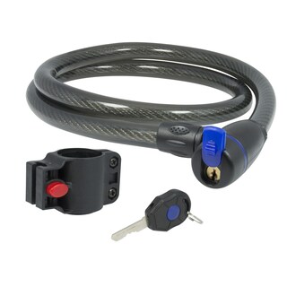 Foto 1 | Foto 1 | Candado Cable C/llave 1.8x120cm Negro Acero Pvc Lock