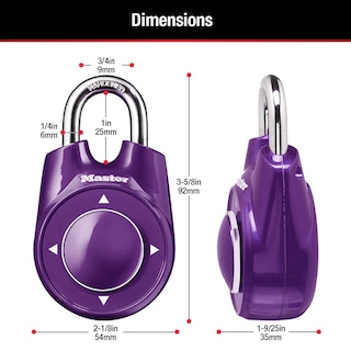 Foto 3 | Foto 3 | Cerradura Combinada Master Lock 1500id Para Gimnasio Y Escuela - Venta Internacional.
