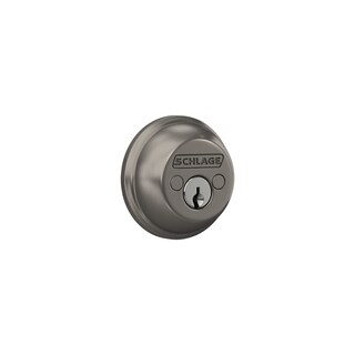 Foto 3 | Foto 3 | Deadbolt Schlage B62n619 Con Llave, 2 Caras, Níquel Satinado - Venta Internacional.