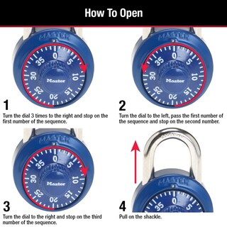 Foto 5 | Foto 5 | Paquete De 2 Candados Combinados Locker Lock Master Lock 1530t - Venta Internacional.