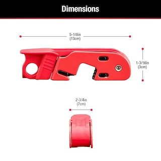 Foto 6 | Foto 6 | Disyuntor Lockout Master Lock 493b Para Conmutadores Estándar - Venta Internacional.