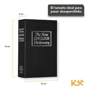 Foto 4 | Foto 4 | Caja de Seguridad Forma de Libro 18 cm con Combinación