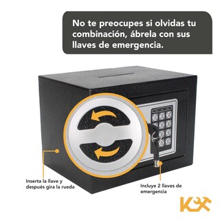 Foto 4 | Foto 4 | Caja Fuerte Kingsman de Seguridad Digital Pequeña con Ranura