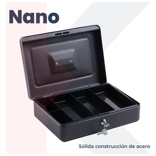 Foto 2 | Foto 2 | Caja Fuerte Para Dinero Seguridad Portatil Kishnell Nano