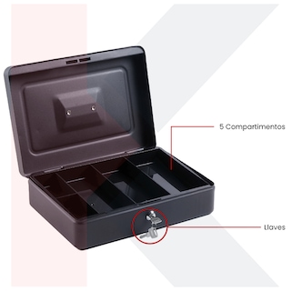 Foto 5 | Foto 5 | Caja Fuerte Para Dinero Seguridad Portatil Kishnell Nano