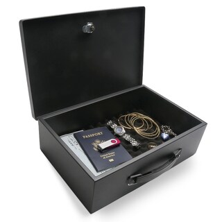 Foto 1 | Foto 1 | Caja Fuerte Honeywell 6104, Resistente Al Fuego, 0,17 L, Negra, Con Llaves - Venta Internacional.