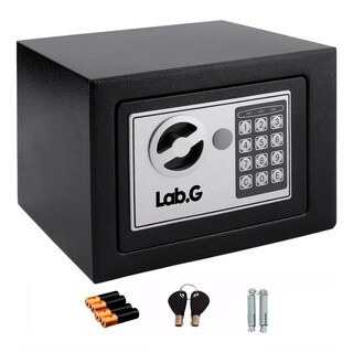 Foto 2 | Foto 2 | Caja Fuerte Digital Mini Seguridad Modelo De Apertura Con Código Numérico Y Llave Lab.g Negro