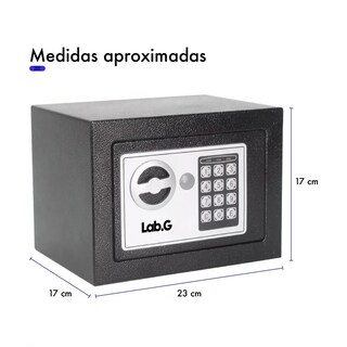 Foto 4 | Foto 4 | Caja Fuerte Digital Mini Seguridad Modelo De Apertura Con Código Numérico Y Llave Lab.g Negro