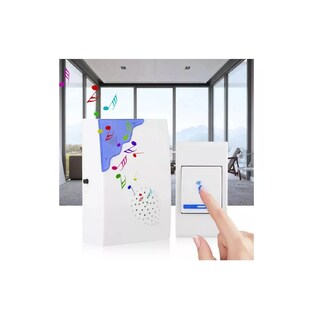 Foto 3 | Foto 3 | Timbre Inalámbrico Eo Safe Imports Esi-5323 color Blanco para Exteriores Sonido de Alto Alcance