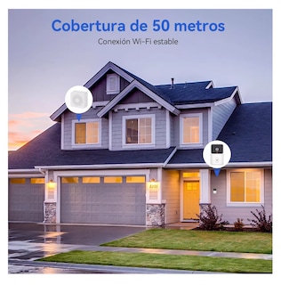 Foto 5 | Foto 5 | Timbre Inteligente Inalámbrico Con Cámara 1 Transmisor 1 Rec Blanco