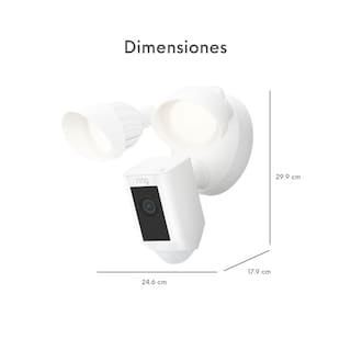 Foto 7 | Foto 7 | Cámara de Seguridad Ring Floodlight Cam Plus para Exteriores color Blanco