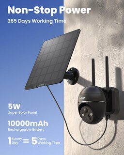Foto 4 | Foto 4 | Cámara De Seguridad Celular Iegeek 4g Lte Inalámbrica Para Exteriores - Venta Internacional.