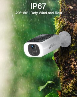 Foto 6 | Foto 6 | Cámara De Seguridad Anran C3 2k Wifi Solar Outdoor Con Visión Nocturna - Venta Internacional.
